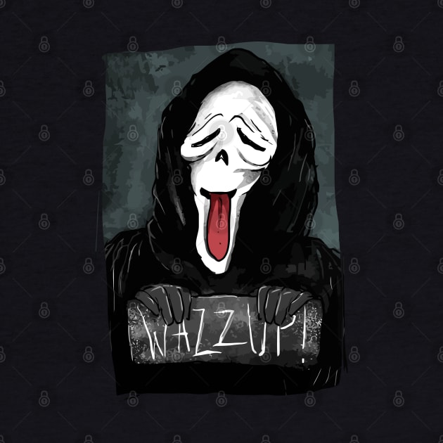 Ghost face wazzup by DeathAnarchy